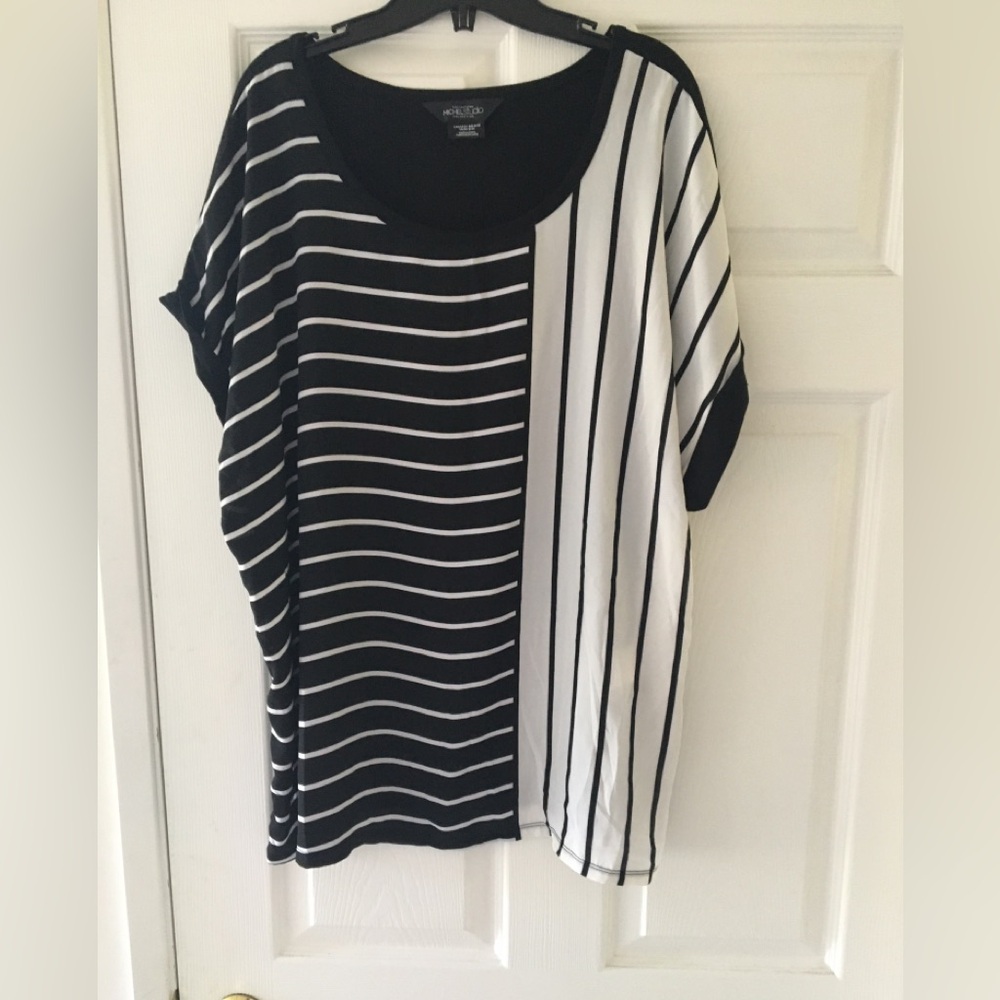 Sz 2X stripe blouse